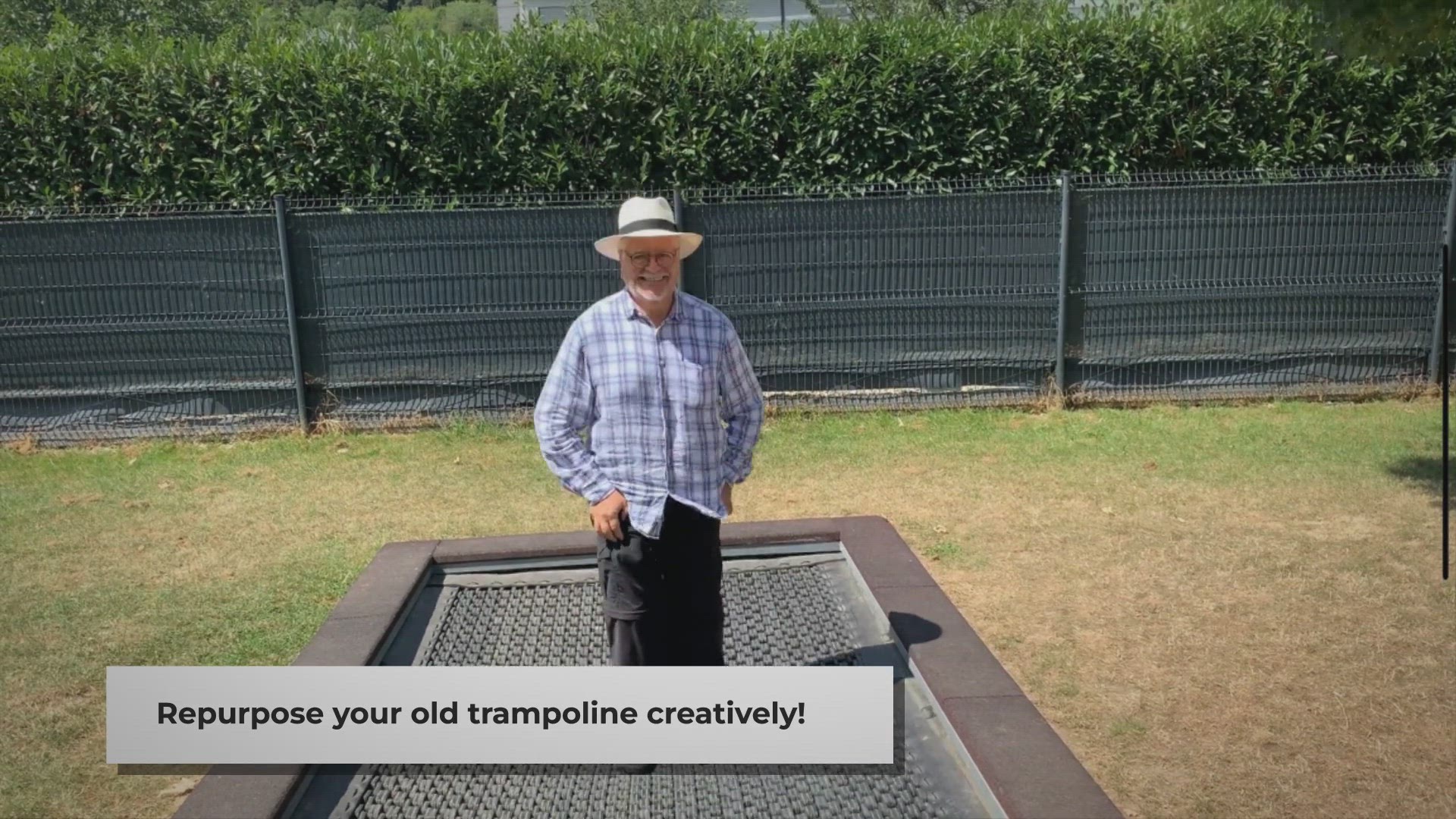 Video thumbnail for Transform Your Old Trampoline_ Creative DIY Repurposing Ideas
