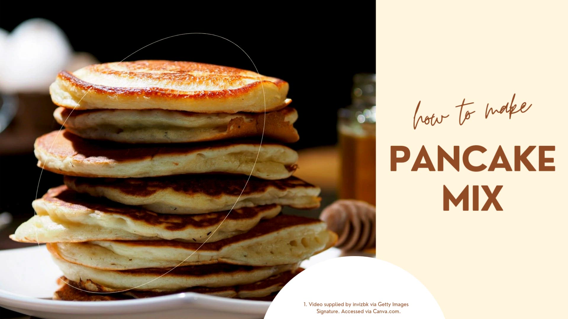'Video thumbnail for Pancake Mix'