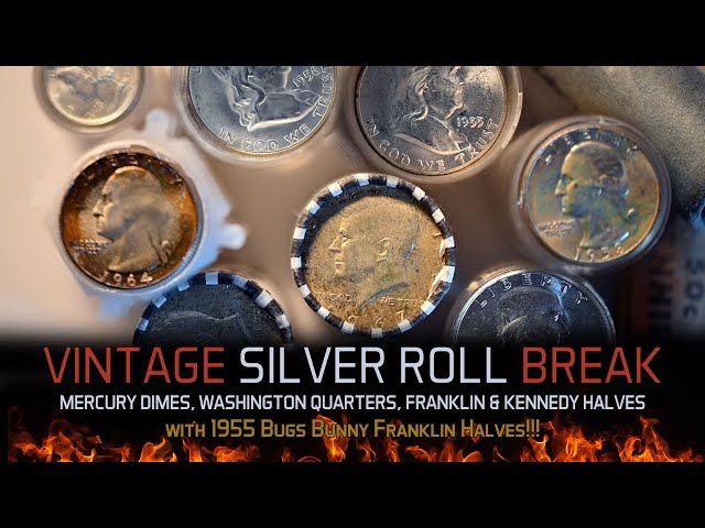 Video thumbnail for Unbelivable Vintage Silver Coin Roll Break. Silver Coins Worth Money #silver #coincollecting