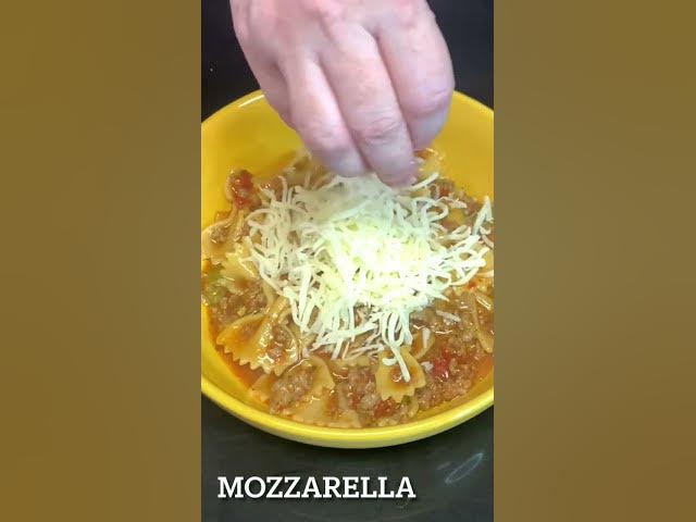 Video thumbnail for Lasagna Soup #shorts