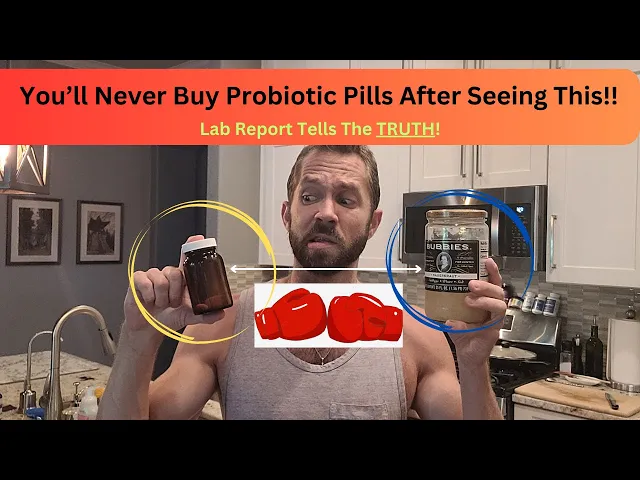 'Video thumbnail for You'll Never Buy Probiotic Pills After Seeing This! - Lab Report Reveals The TRUTH About Probiotics!'