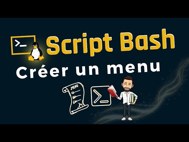 Video thumbnail for Script Bash : ajoutez un menu à vos scripts !