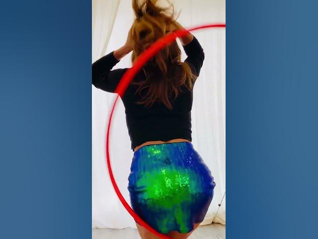 Video thumbnail for Didn’t think I could hoop in this skirt! #sequins #hulahoop #hulahooper #hulahoopdance #hoopdance