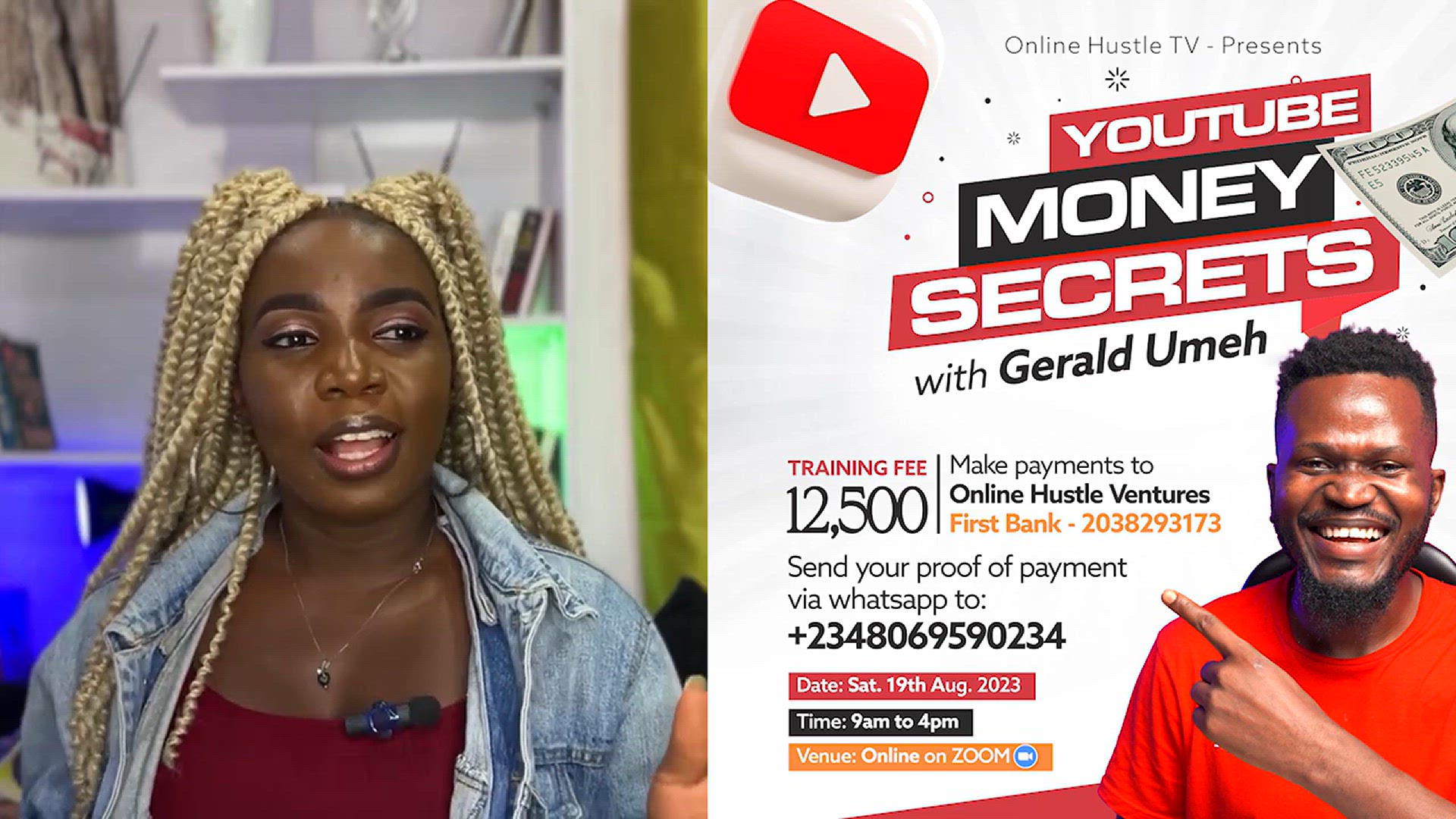 'Video thumbnail for How To Make Money on YouTube - YouTube Money Secrets with Gerald Umeh'