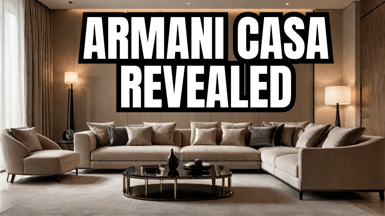 'Video thumbnail for Armani Casa Elegance'