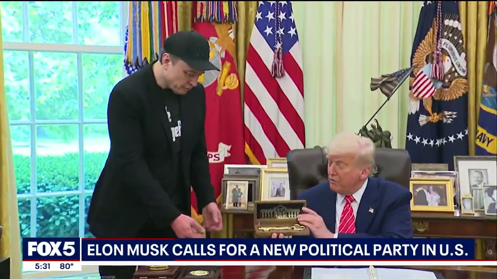 'Video thumbnail for Can Elon Musk create a new political party?'