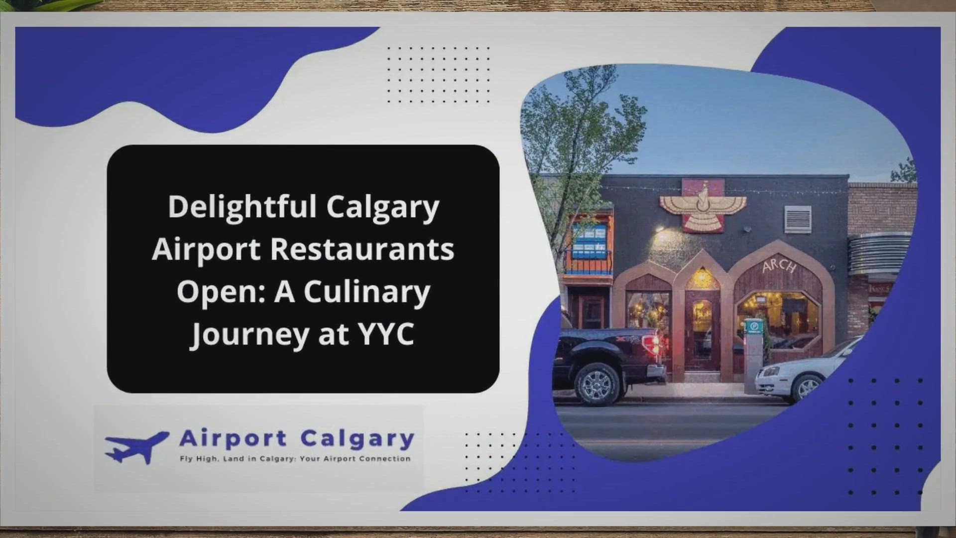 Video thumbnail for Delightful Calgary Airport Restaurants Open: A Culinary Journey at YYC