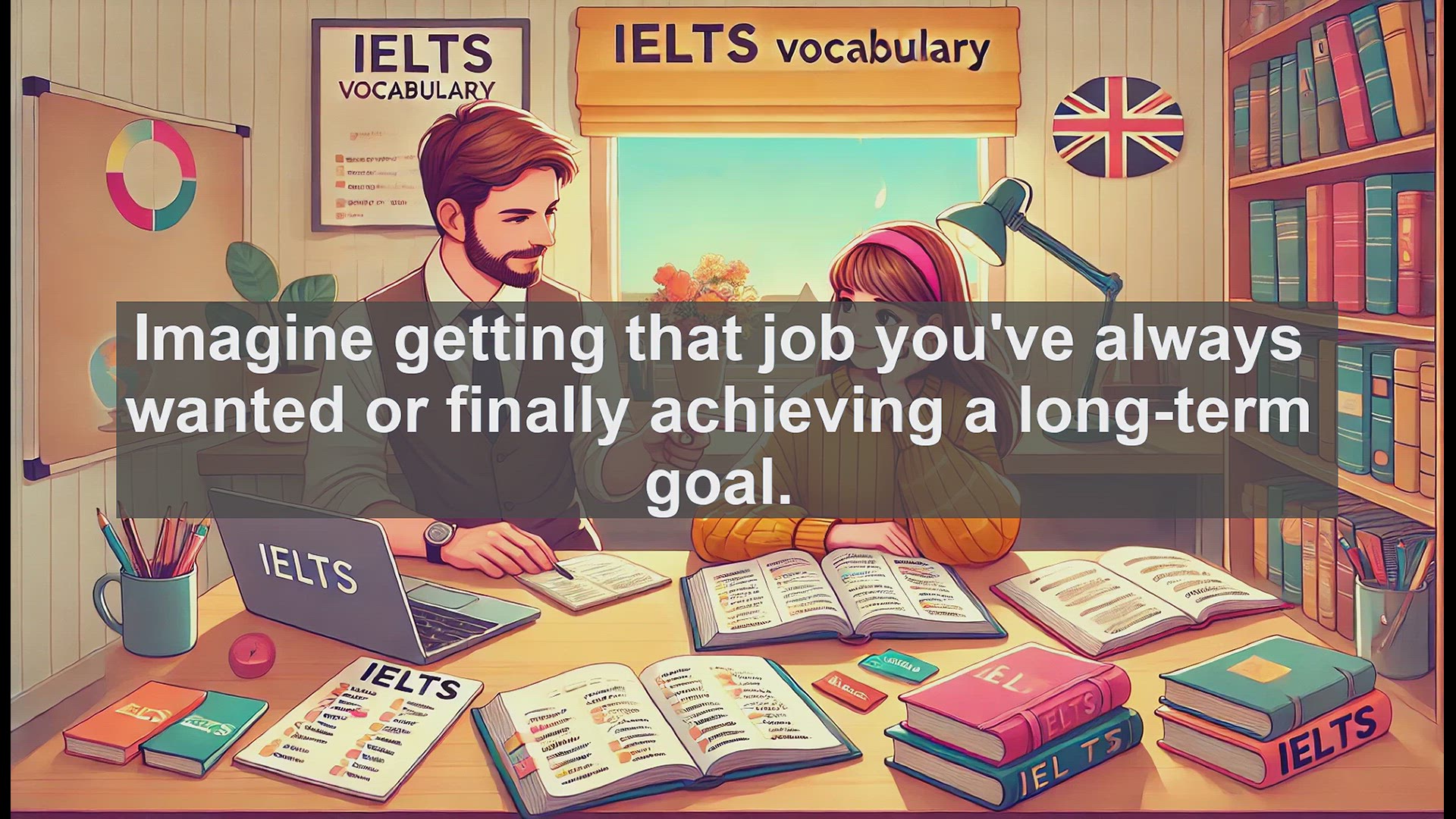 'Video thumbnail for 2500 Must Know IELTS 5.5 Vocabulary - Understanding 'Successful': Boost Your IELTS and English Skills'