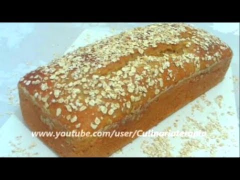 'Video thumbnail for PÃO INTEGRAL DE AVEIA E MEL FEITO NA BATEDEIRA OU LIQUIDIFICADOR, SEM SOVAR'