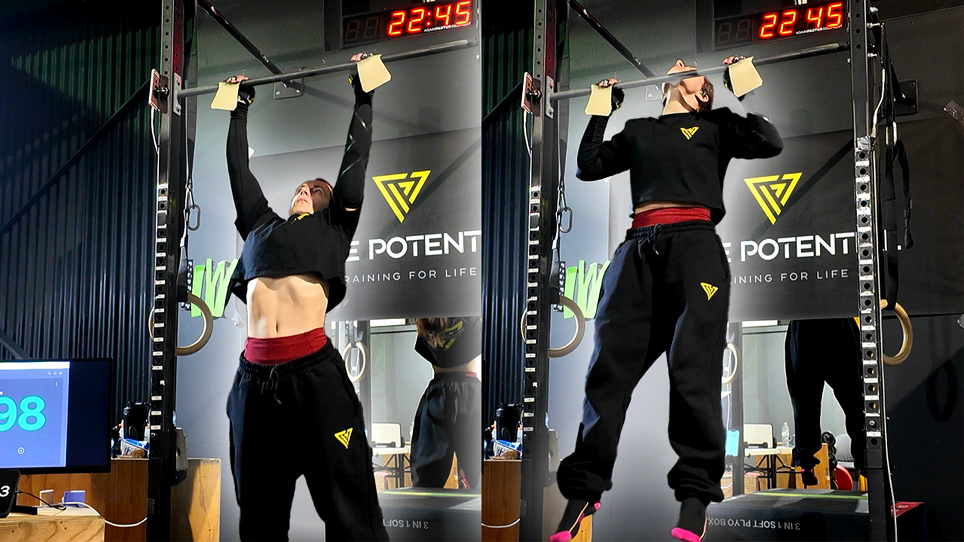 'Video thumbnail for Performing 24 hours worth of pull ups to set a world record'