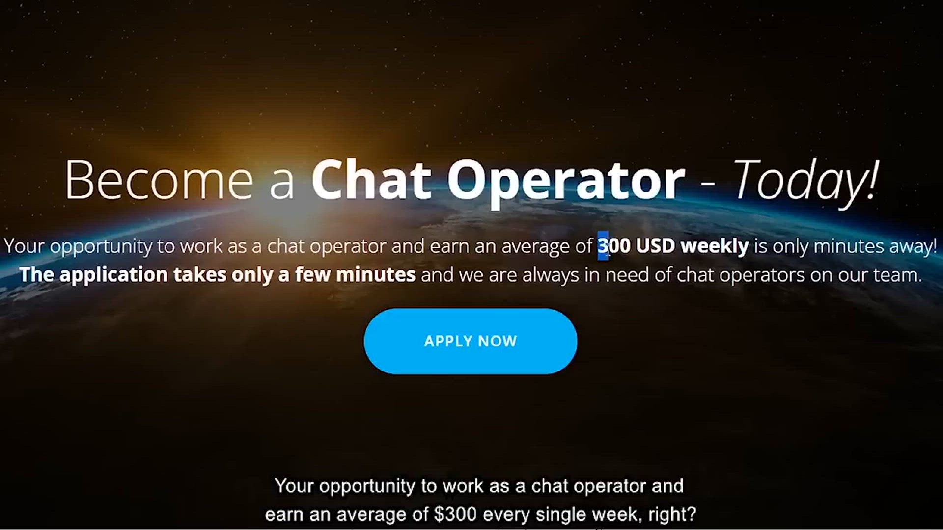 'Video thumbnail for Earn $300  Every Week Chatting With Lonely People on Your Phone with These 5 SECRET Websites'
