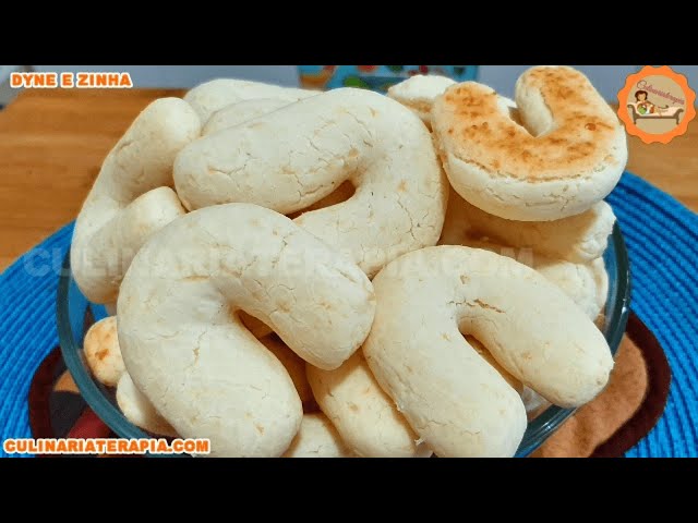 'Video thumbnail for Biscoito Mineiro Pão de Queijo Chipa @Culinariaterapia'