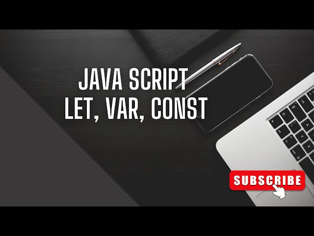 Video thumbnail for Variables: let,  var & const in JavaScript | JavaScript Tutorial In Hindi #2