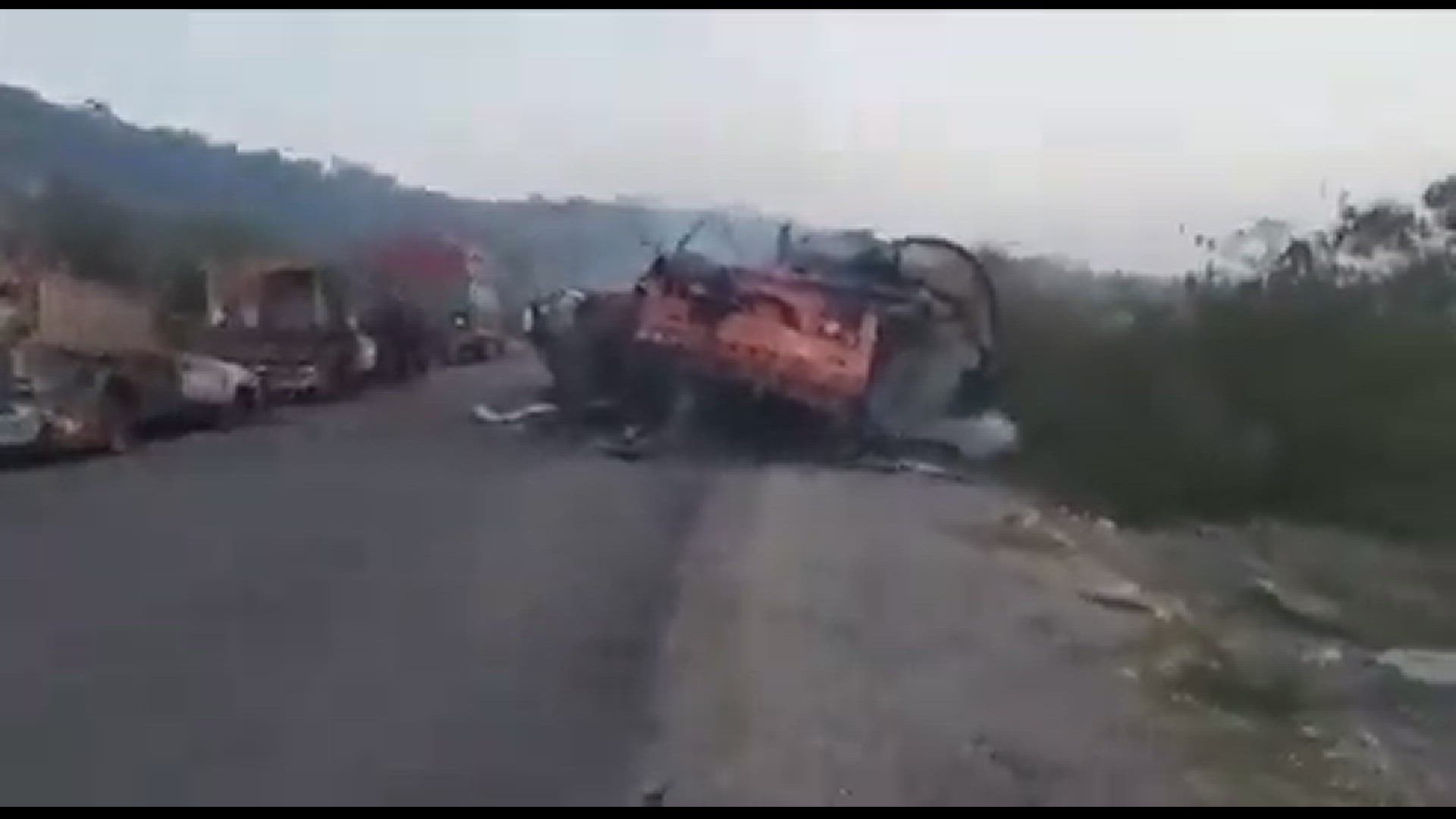 Video thumbnail for A horrific accident/ Road accidents - Saki Insights
