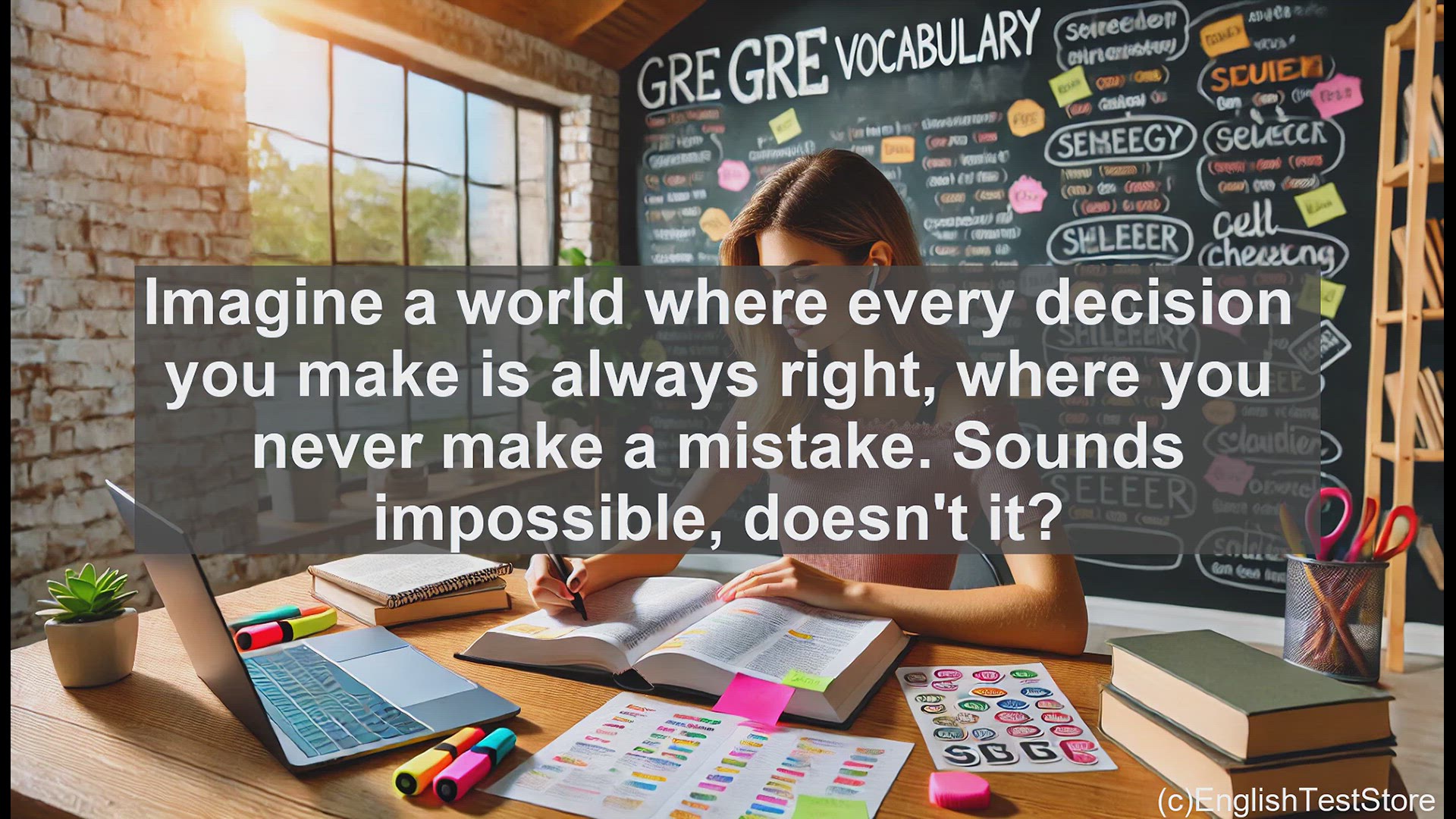 'Video thumbnail for GRE Vocabulary Lesson: Infallible - Understanding the Word for Perfect Accuracy'