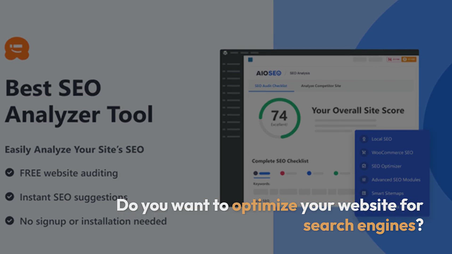'Video thumbnail for Introducing WPBeginner SEO Analyzer: Free SEO Audit Tool to Boost Rankings'
