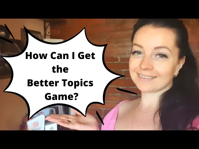Video thumbnail for Ask Diana: How can I get the Better Topics Game