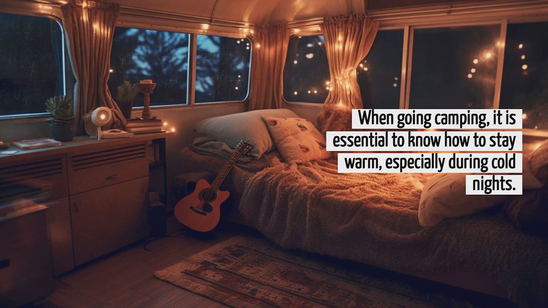 Video thumbnail for How To Stay Warm While Camping