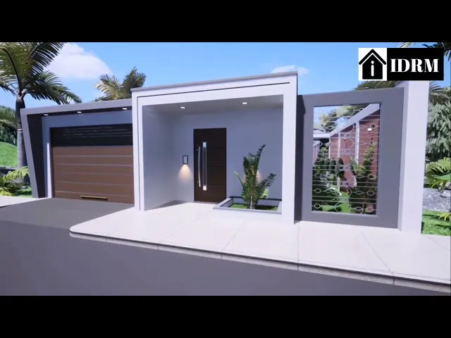 'Video thumbnail for Desain Rumah 8x20 1 Lantai 2024'