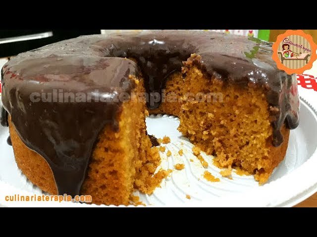 'Video thumbnail for Sem Glúten! Bolo de Cenoura com Farinha de Arroz e Cobertura de Chocolate'