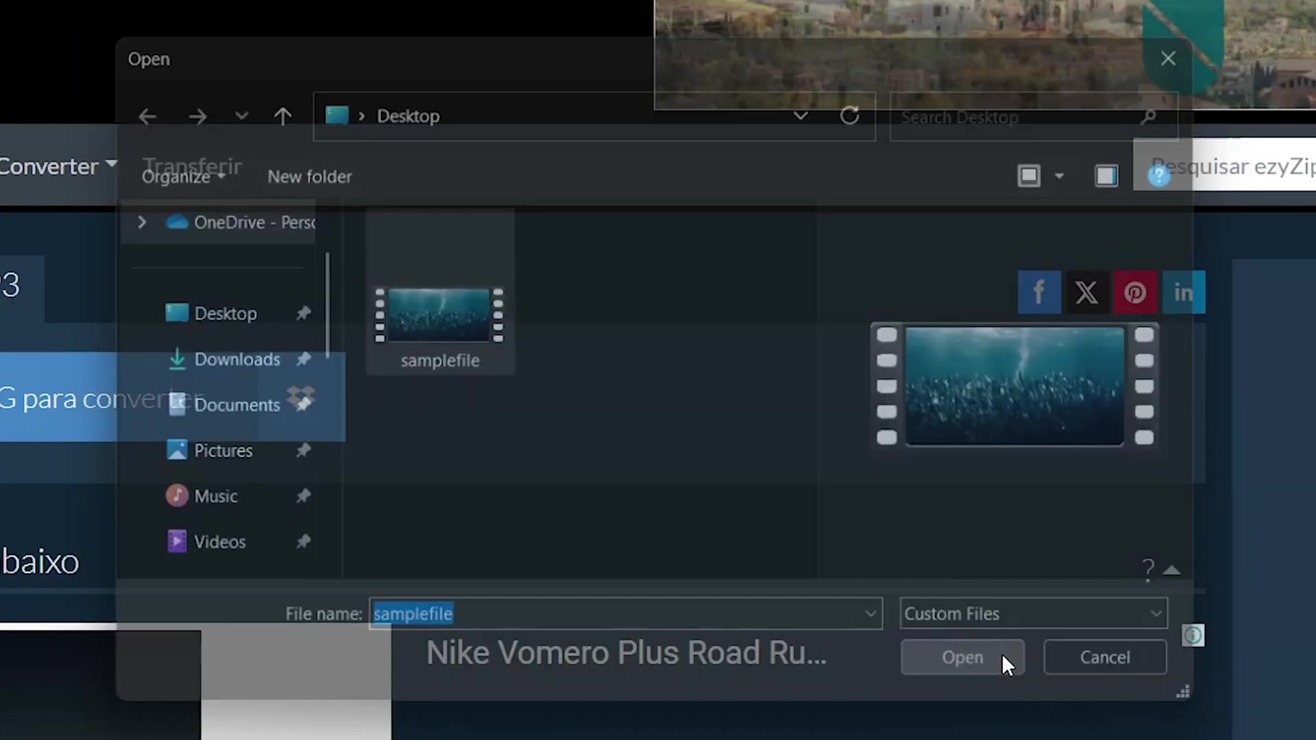 'Video thumbnail for 🎬 Como converter MPEG para MP3 online gratuitamente | Nenhuma instalação de software necessária'