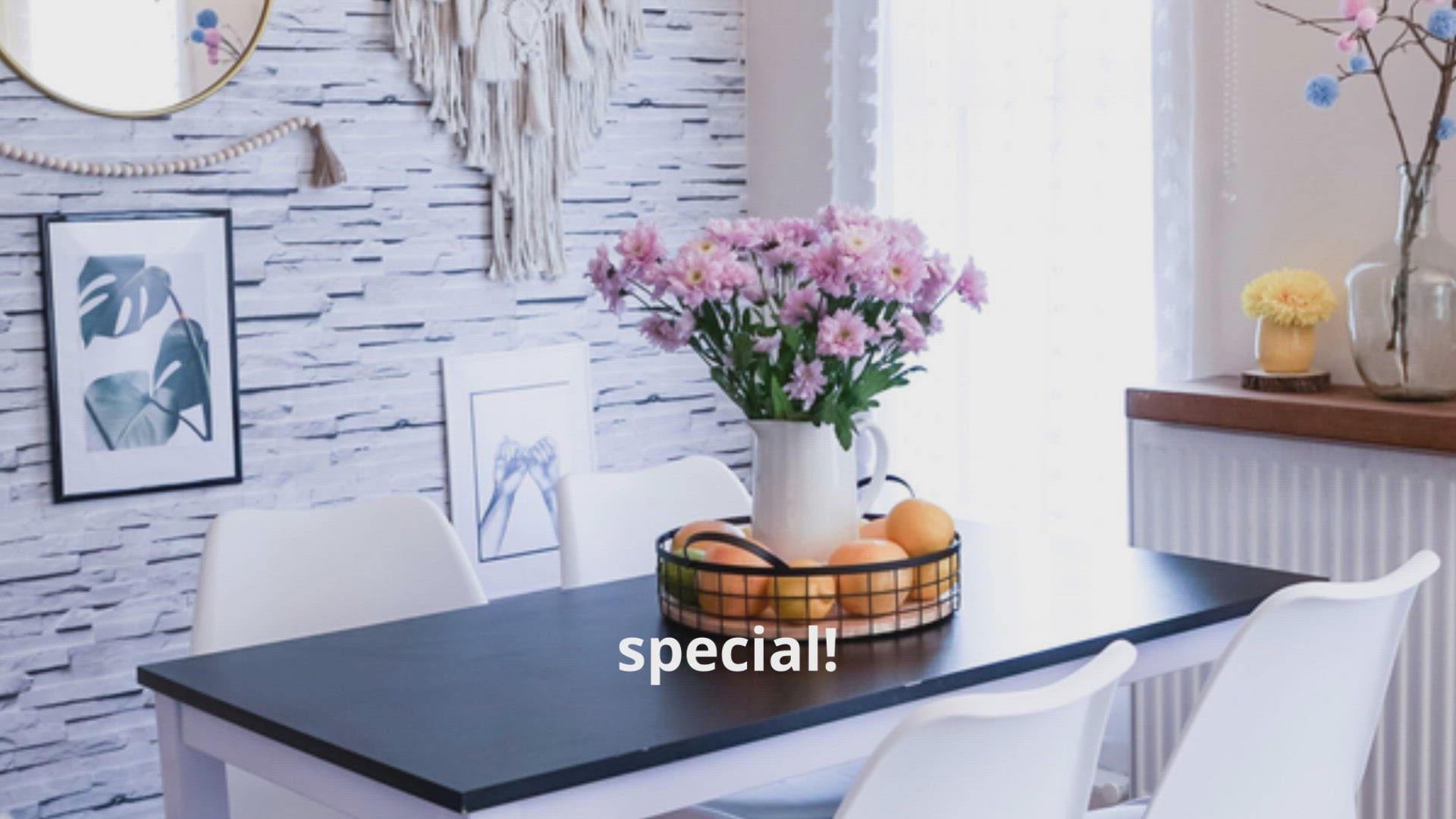 Video thumbnail for Transform Your Dining Room with Colorful Decor!