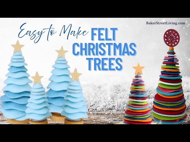 Video thumbnail for How to Make a Felt Christmas Tree