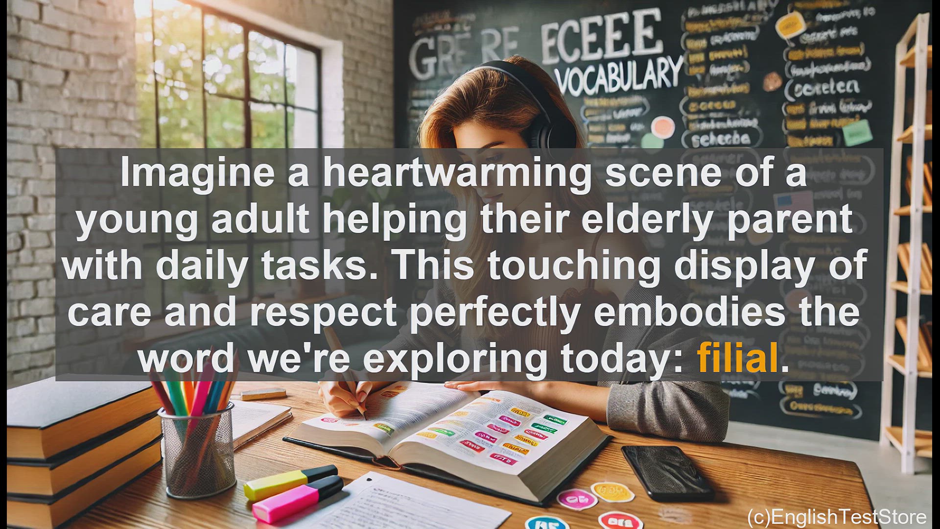 'Video thumbnail for GRE Vocabulary Lesson: The Filial Bond - Exploring the Relationship Between Children and Parents'