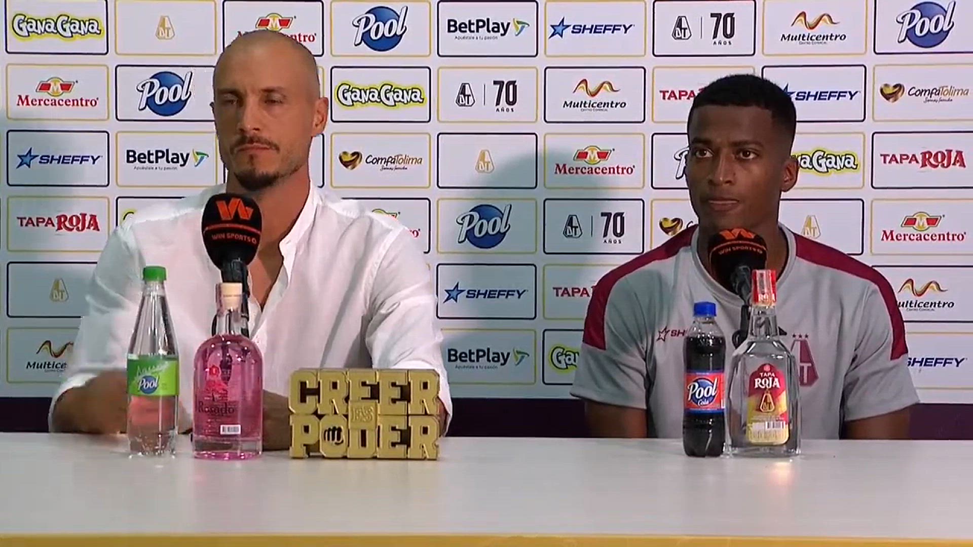 'Video thumbnail for Rueda de prensa del Deportes Tolima tras la victoria ante Jaguares - Liga BetPlay 1 2024'