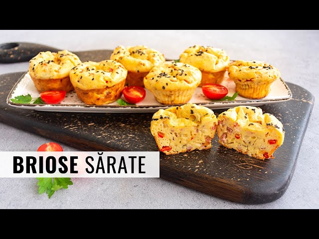 'Video thumbnail for Brioșe sărate cu ce avem în frigider. Salvăm resturile alimentare care nu se mai mănâncă.'
