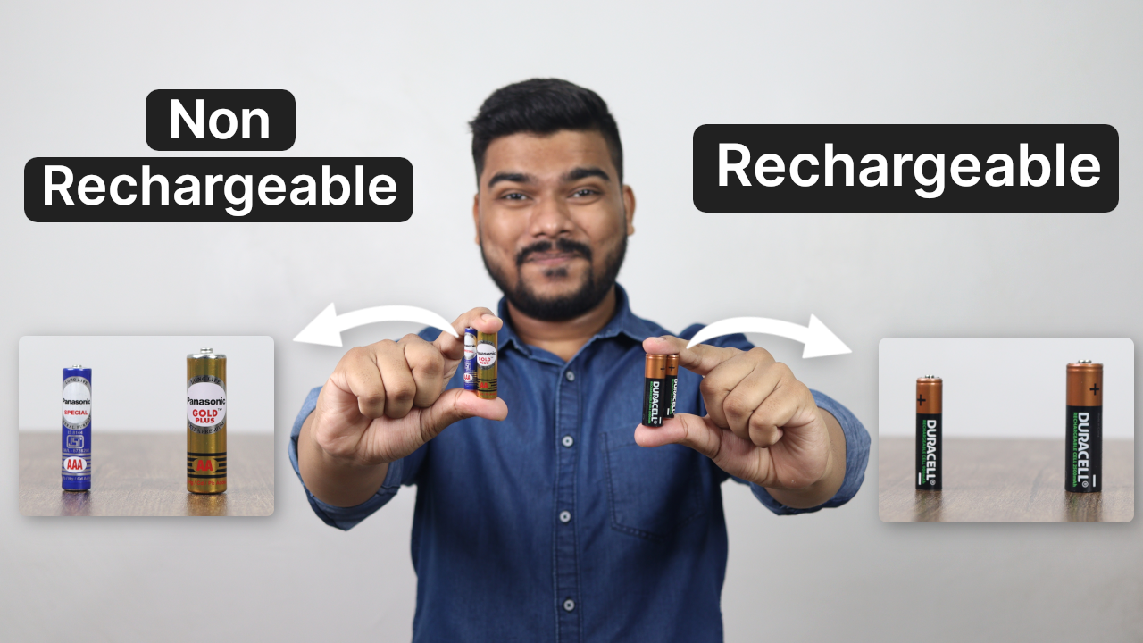 'Video thumbnail for Non Rechargeable vs Rechargeable Cells: Which is Better to Use?'
