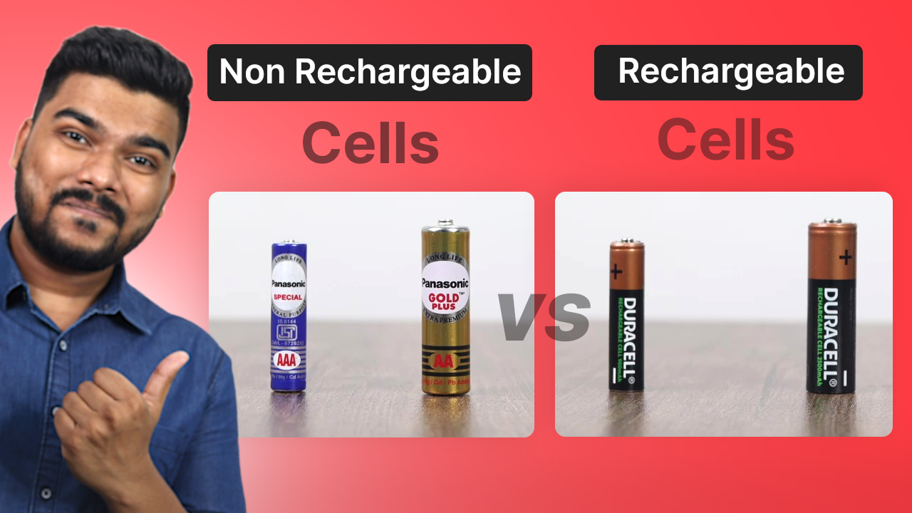 'Video thumbnail for Non Rechargeable vs Rechargeable Cells: Which is Better to Use?'