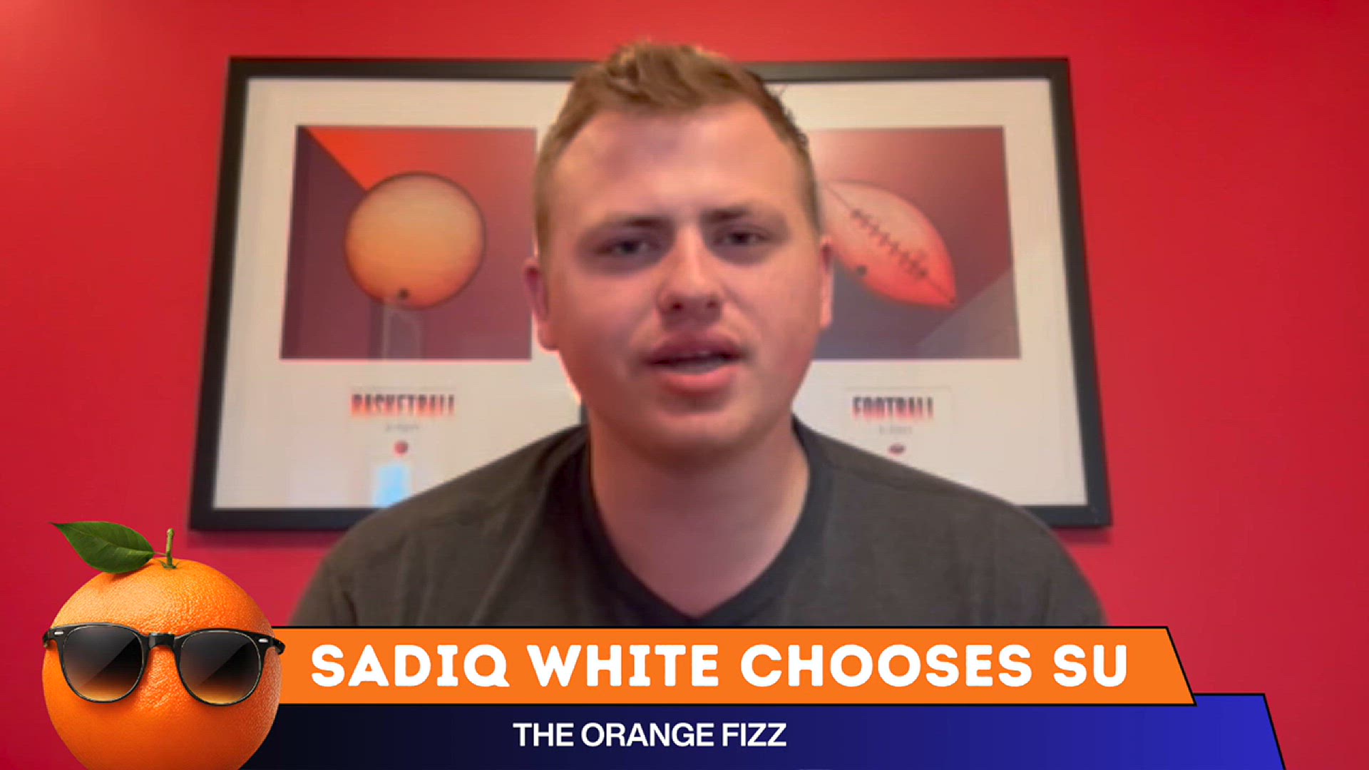 'Video thumbnail for 5-Star Recruit Sadiq White Chooses Syracuse'