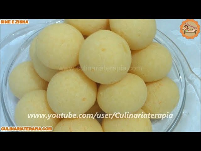'Video thumbnail for Pão de Queijo de Batata Super Especial para o café da manhã ou lanche da tarde'