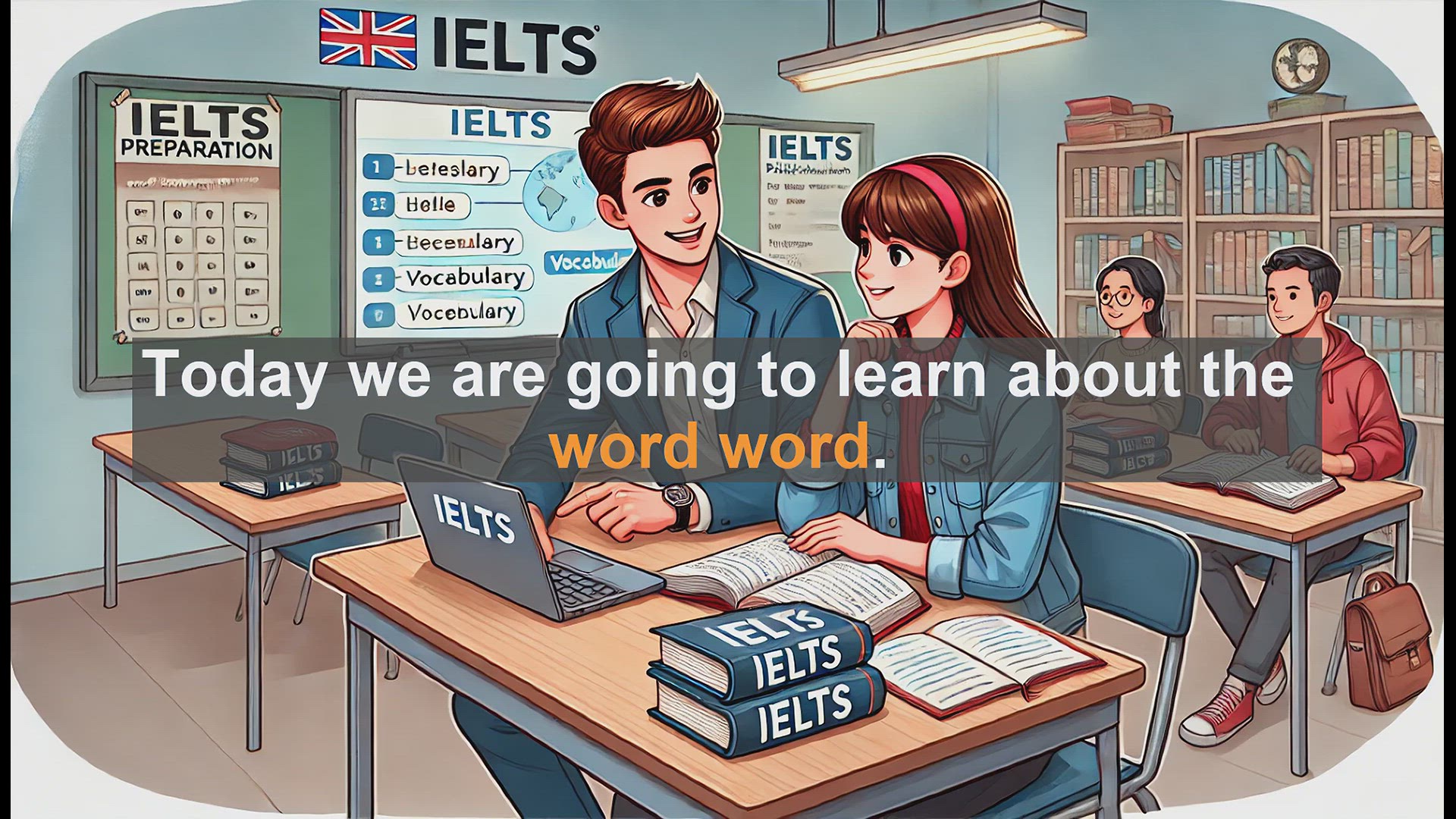 'Video thumbnail for 2500 Must Know IELTS 5.5 Vocabulary - Understanding 'Word': A Key Element in English Language'