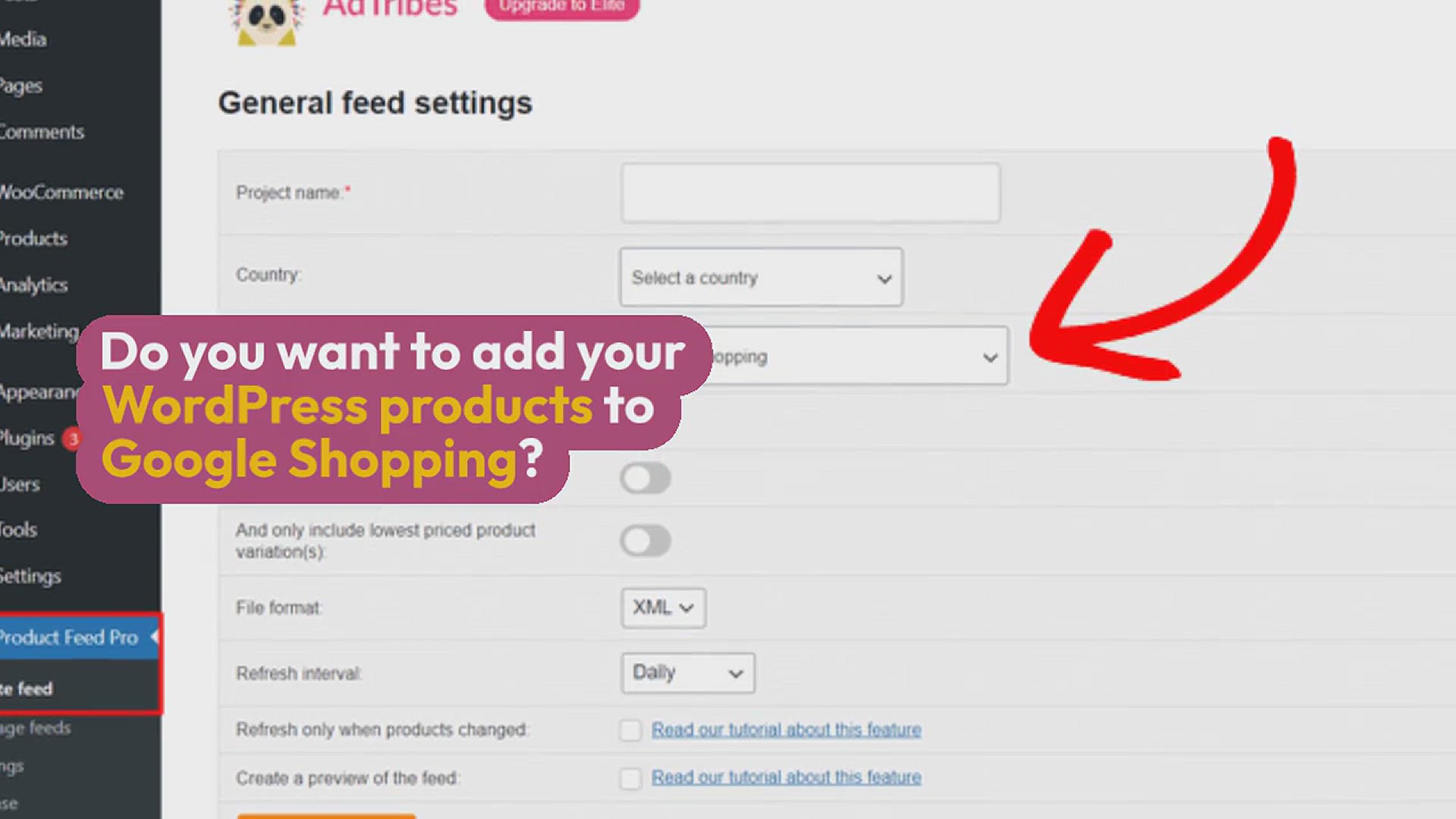 'Video thumbnail for How to Automatically Add WordPress Products in Google Shopping'