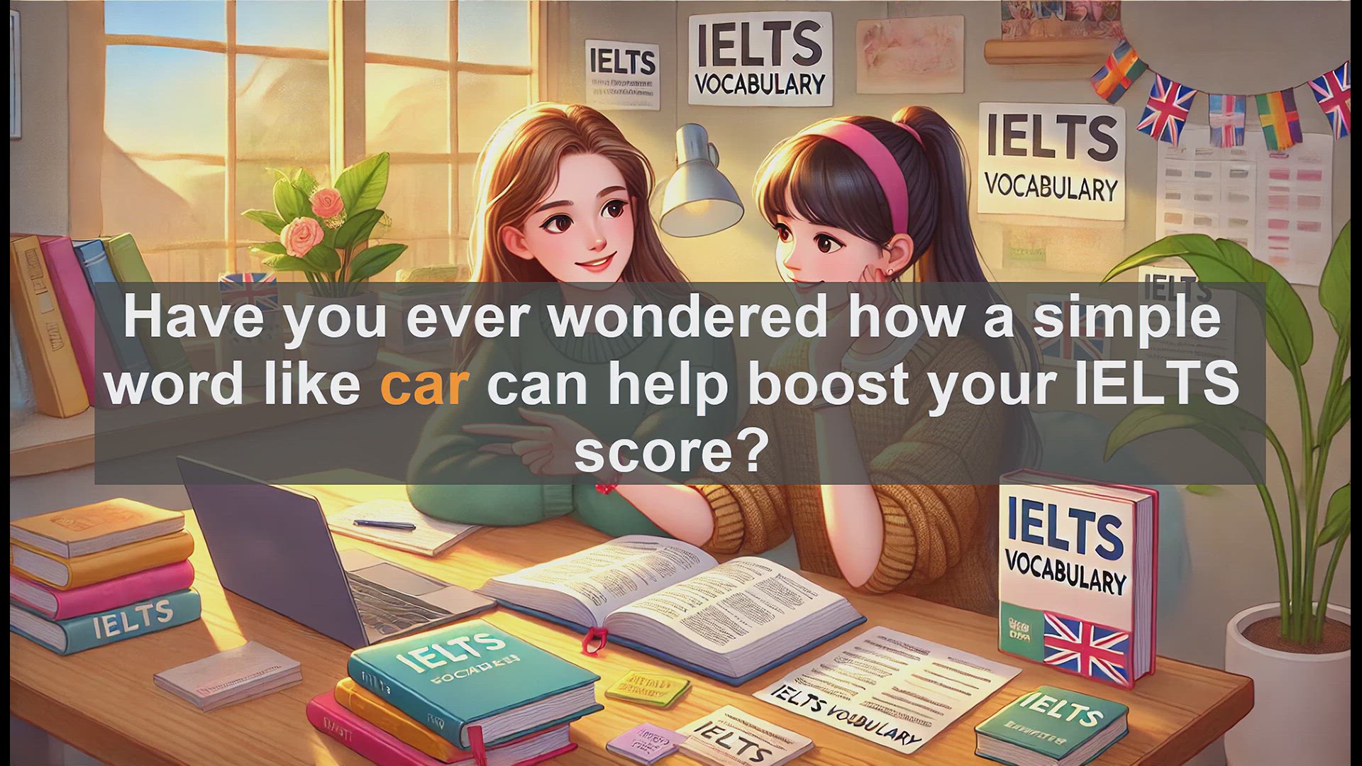 'Video thumbnail for 2500 Must Know IELTS 5.5 Vocabulary - Boost Your IELTS Score: Mastering the Word 'Car''