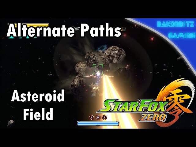 Video thumbnail for [Walkthru] Star Fox Zero | Alternate Paths: Asteroid Field