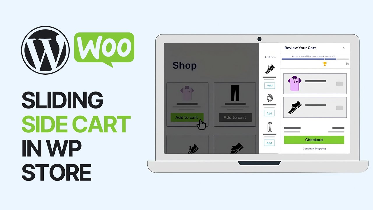 'Video thumbnail for How to Add Sliding Side Cart in WooCommerce WordPress Store - Easily & Free 🛒'