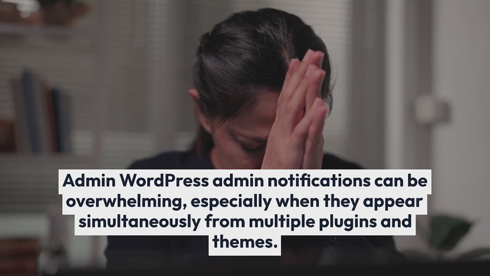 'Video thumbnail for How to Add a Notification Center in WordPress Admin'