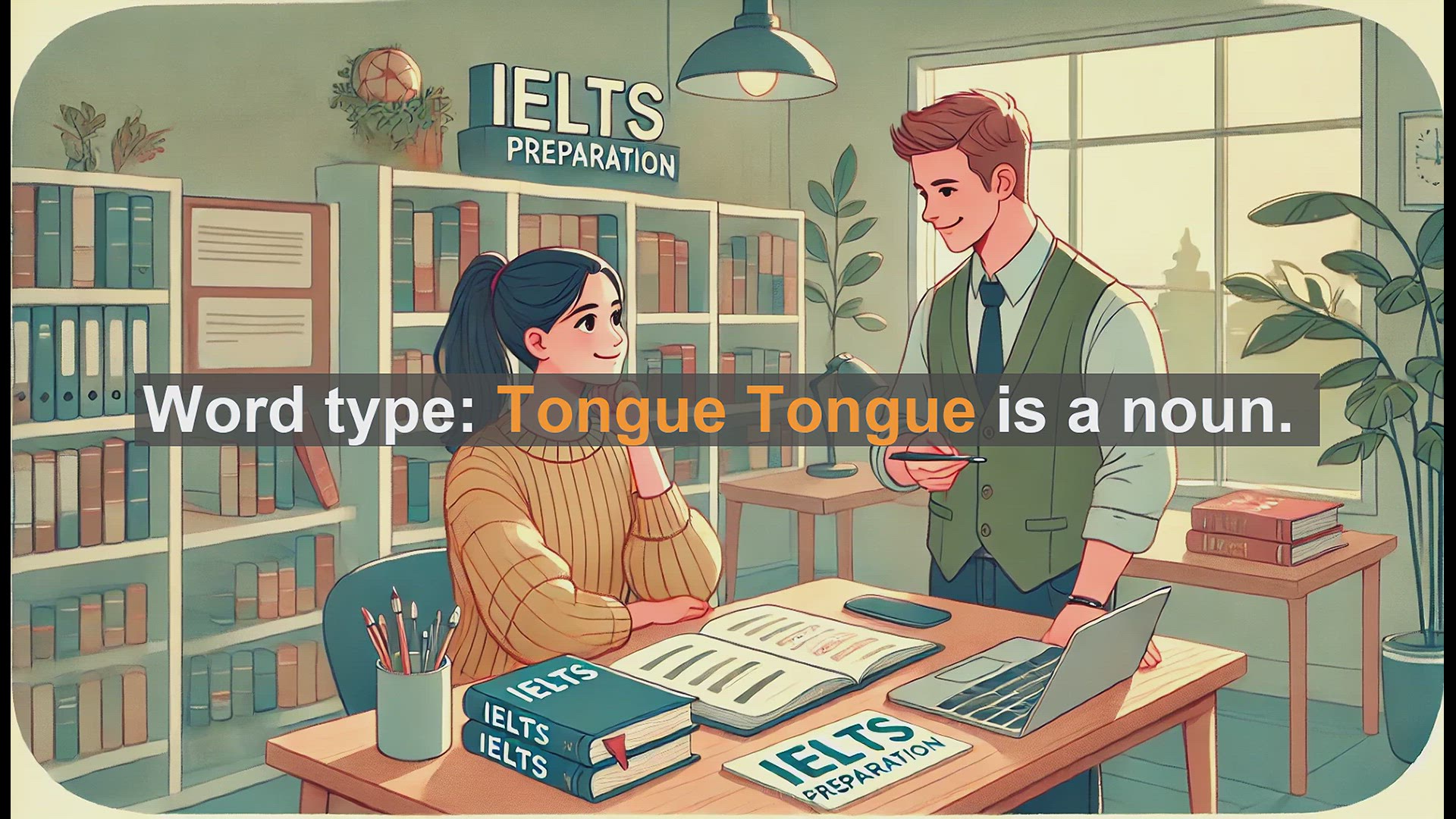 'Video thumbnail for 2500 Must Know IELTS 5.5 Vocabulary - Exploring the Word 'Tongue': More Than Just a Body Part'