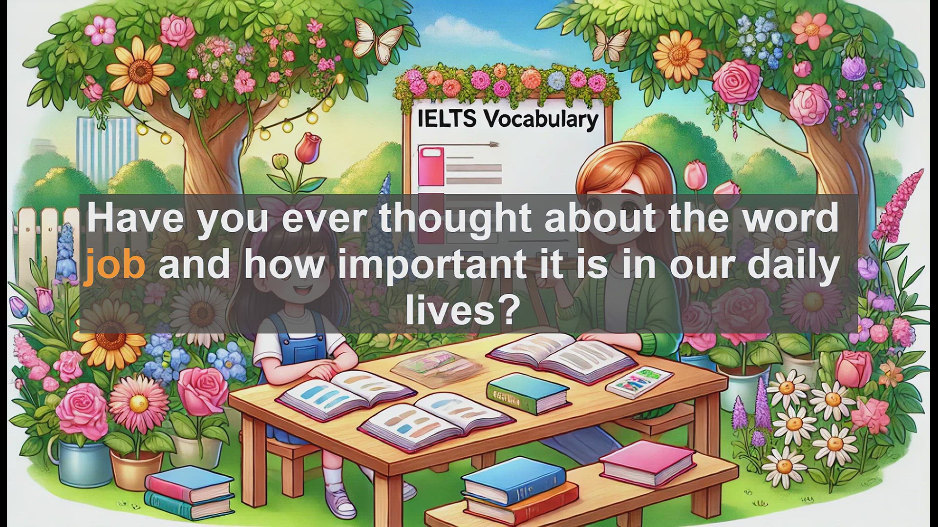 'Video thumbnail for 2500 Must Know IELTS 5.5 Vocabulary - Understanding the Word 'Job': Essential IELTS Vocabulary'
