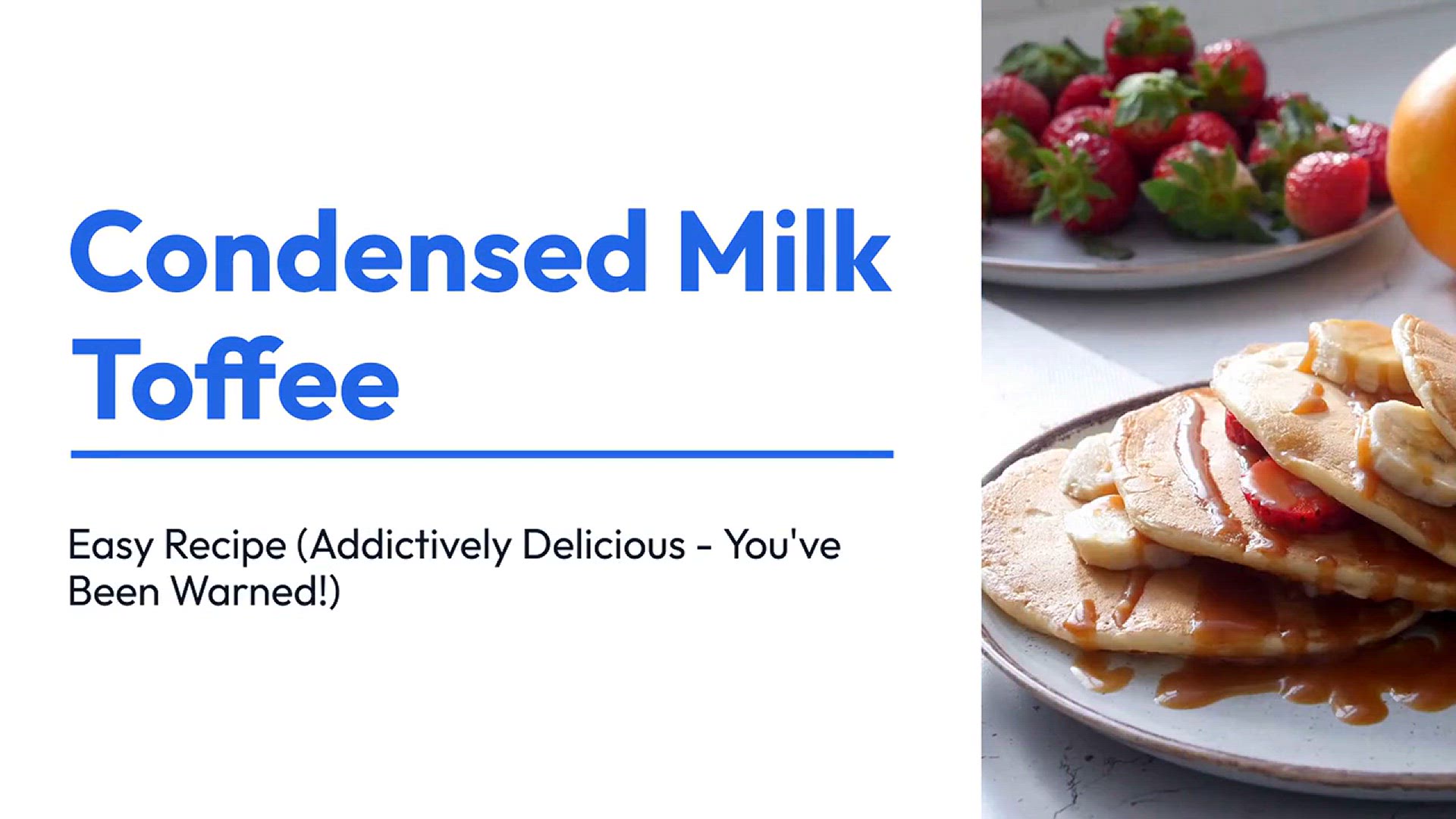 'Video thumbnail for Condensed Milk Toffe Easy Recipe Addict'