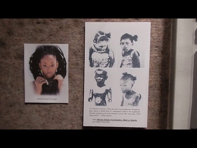 Video thumbnail for Afro comb exhibition by professor Robert L. Belcher M.A.