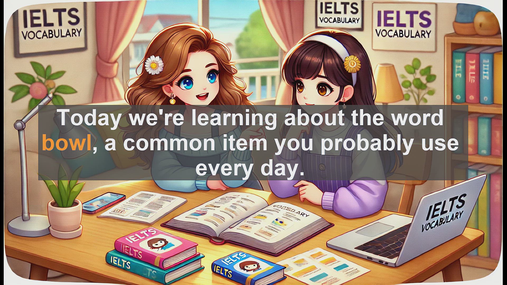 'Video thumbnail for 2500 Must Know IELTS 5.5 Vocabulary - Understanding the Word 'Bowl': Meaning and Usage in English'