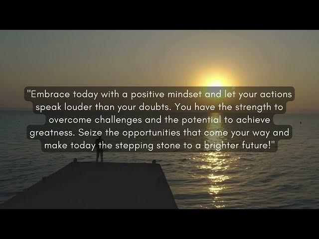 Video thumbnail for Motivation Today :