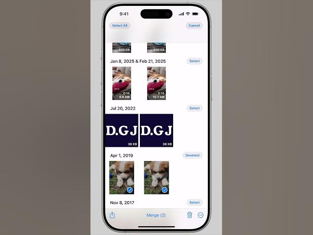 Video thumbnail for Find and Delete Duplicate Photos on iPhone