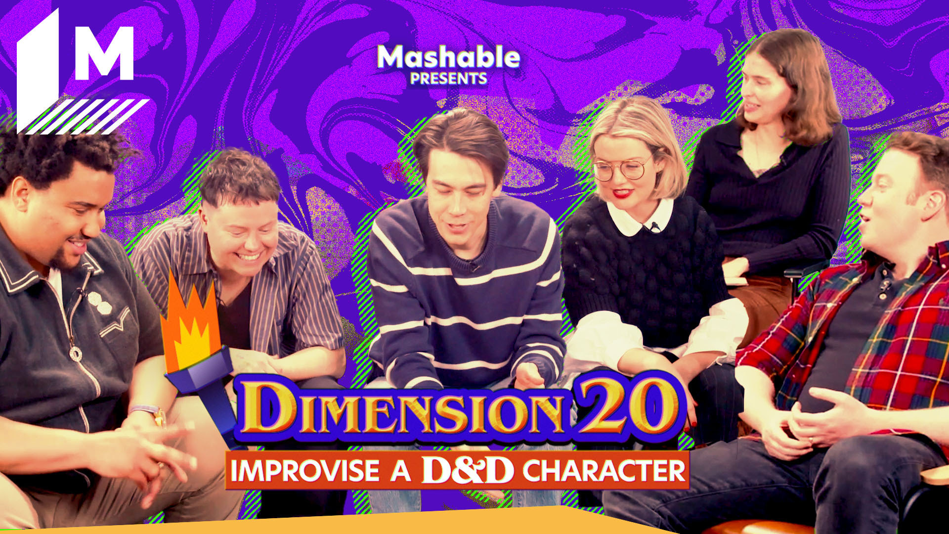 'Video thumbnail for The 'Dimension 20' cast improvises a 'Dungeons and Dragons' character from scratch'