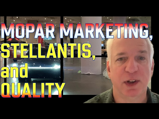 Video thumbnail for Mopar Marketing, Stellantis, and Quality: Come on, guys, get it together!