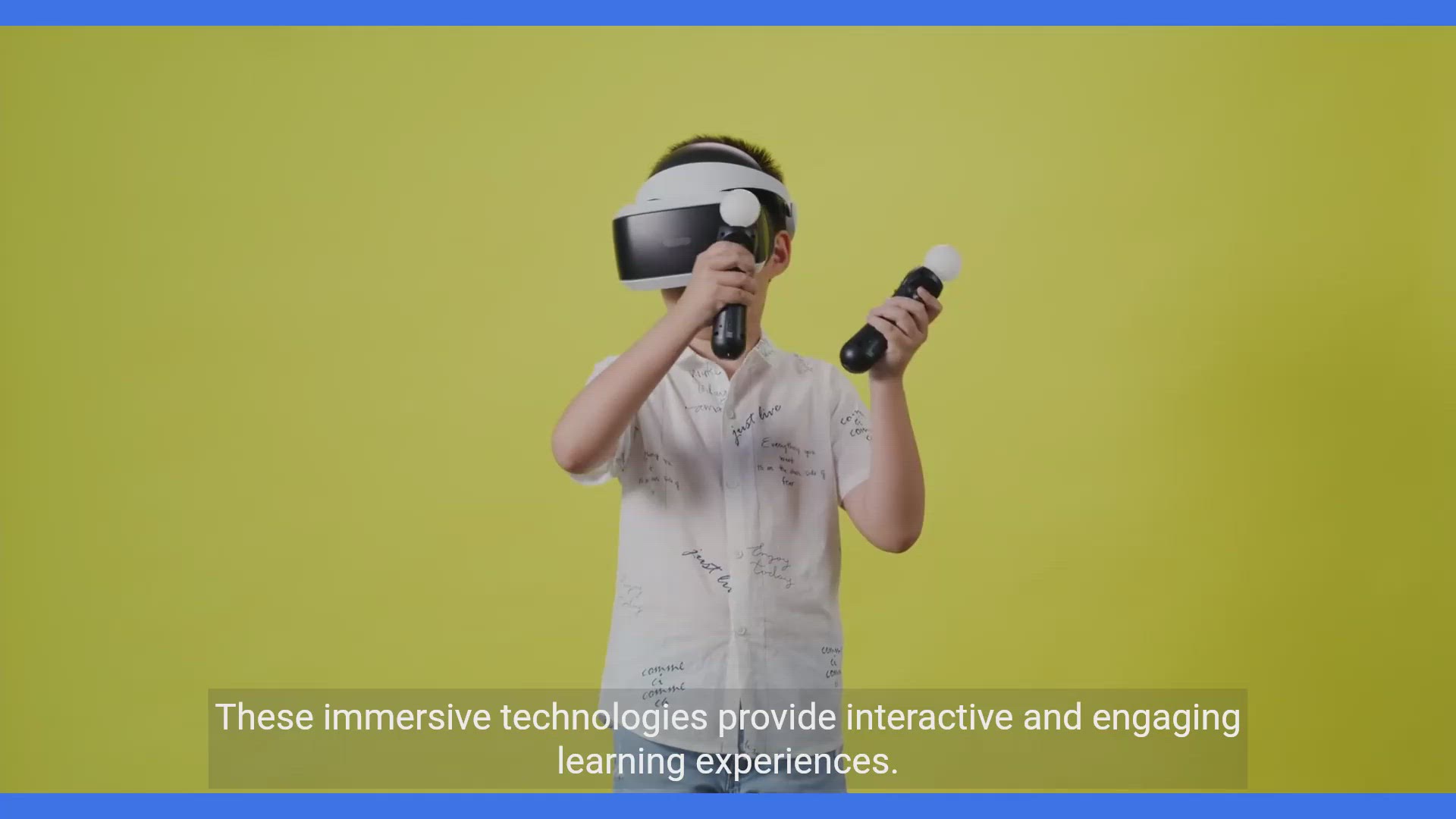 'Video thumbnail for Power of VR and AR in Education and  Training'